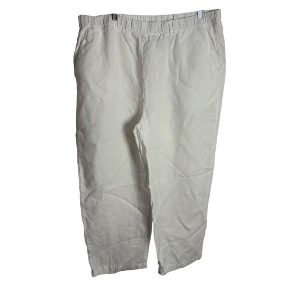 Quince 100% European Linen Pants White Size XL - Picture 1 of 5